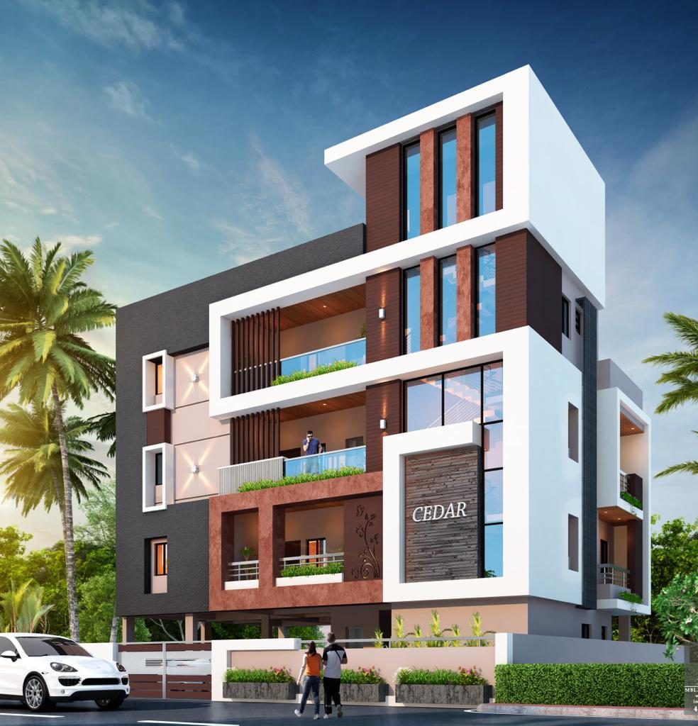Apartment complex by JNR INFRA, Srinagar Colony