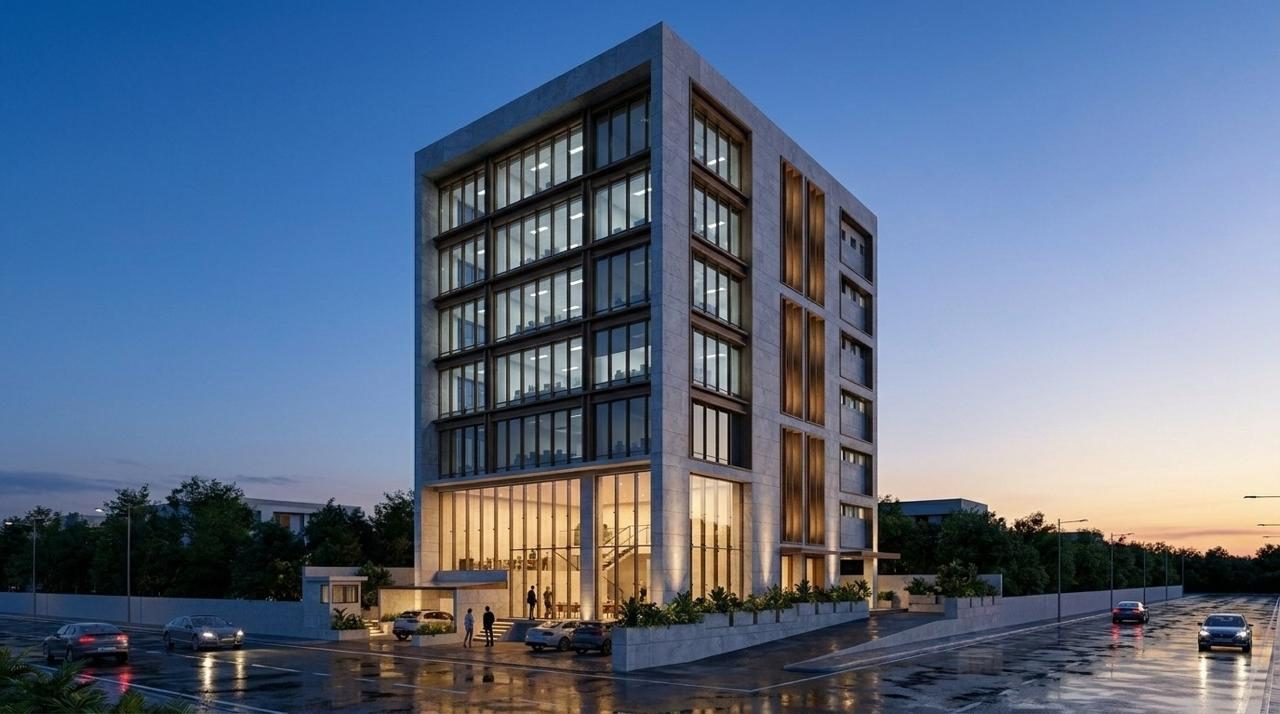 Commercial IT tower by JNR INFRA, HITEC City